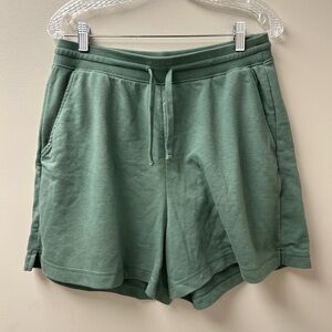 Old Navy Extra High Waisted Green Shorts
